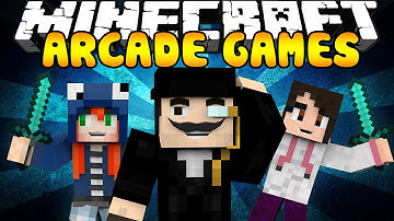 Minecraft: ARCADE GAMES with friends on Hypixel Server