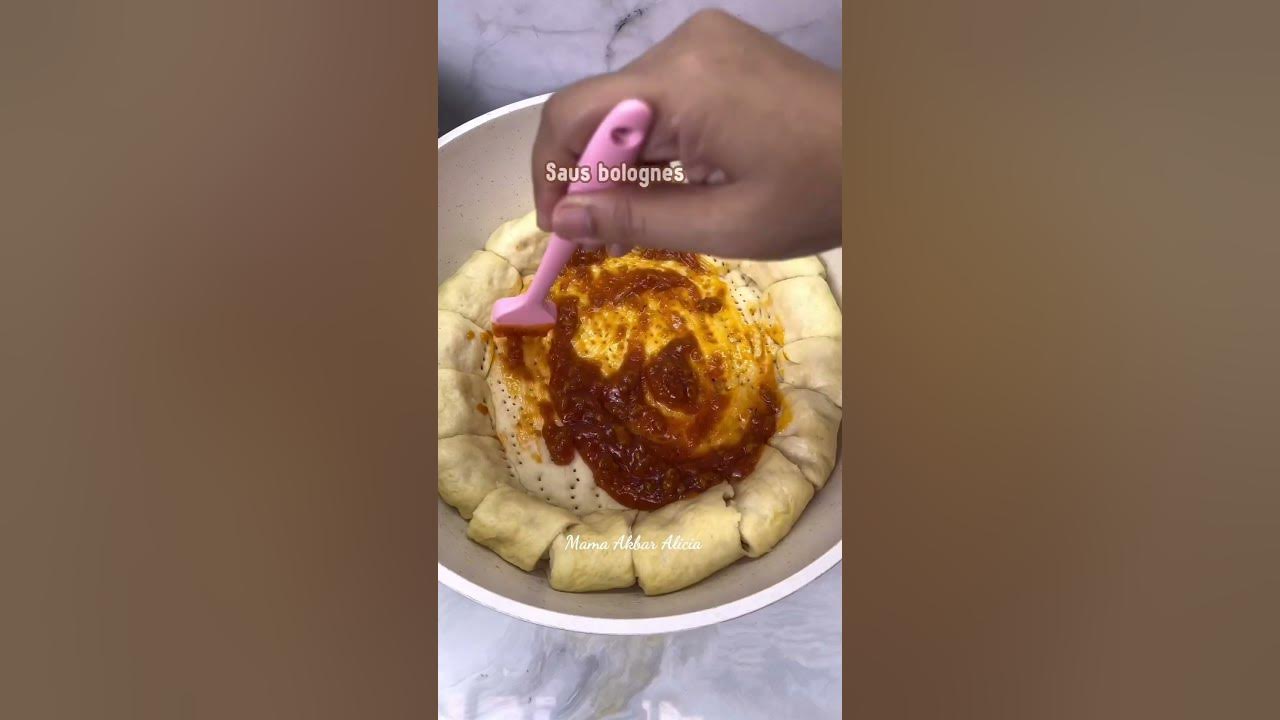 Bikin Pizza Tanpa Oven, Tanpa Mixer dan Tanpa Telur Rasa nya kaya yang di Restaurant #pizza