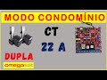 Como Ativar ou Desativar Modo Condomínio CT 22A Omegasat