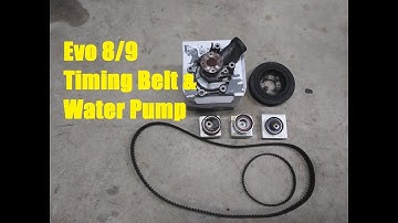 Evo 8/9 Timing Belt Replacement