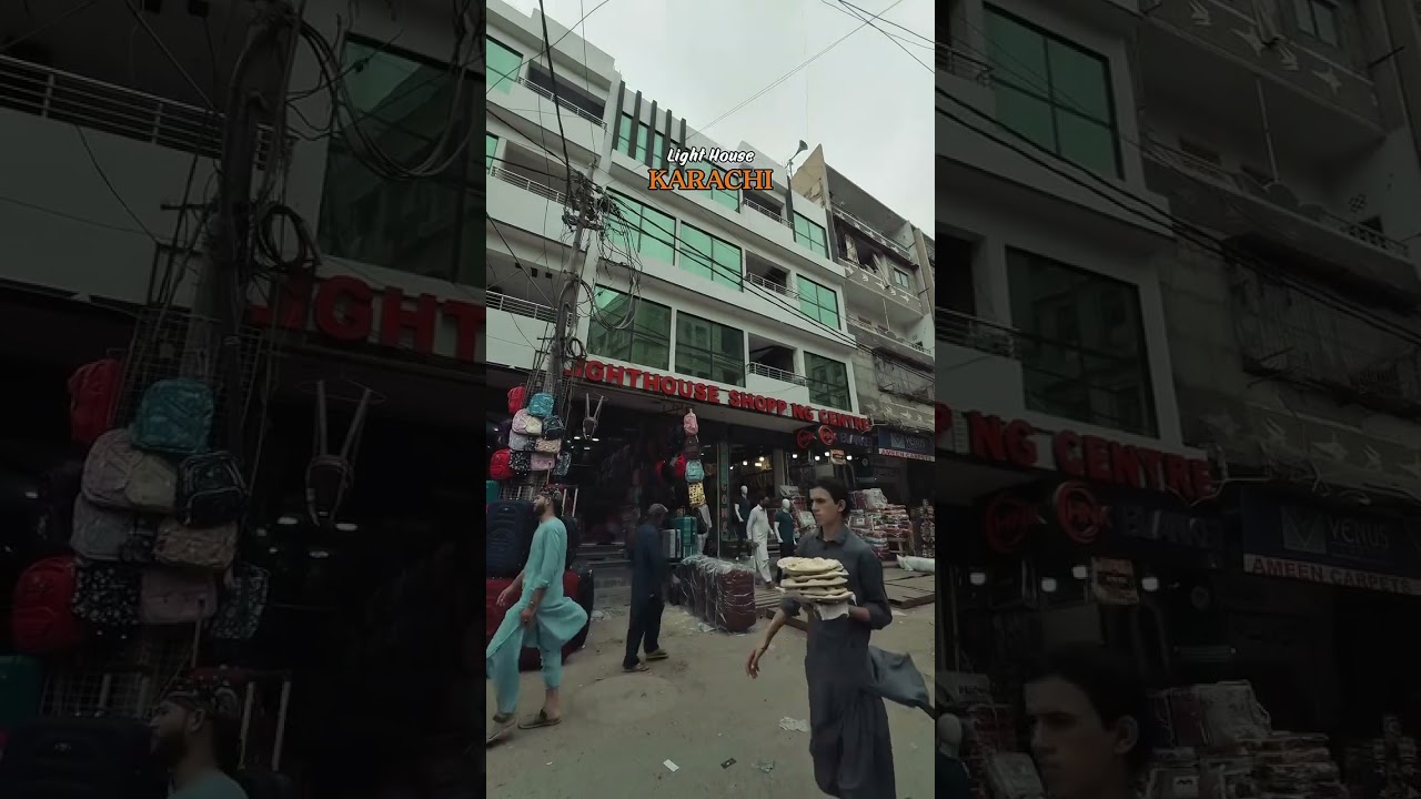 Karachi Light House Market Tour | Cheap Shopping & Street Life