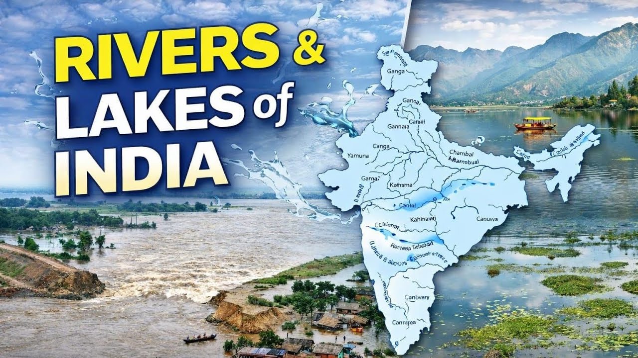 Rivers and lakes part 2 MCQ's| JKSSB junior assistant JKP