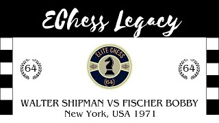 Walter Shipman vs Fischer Bobby. New York, USA 1971 screenshot 5