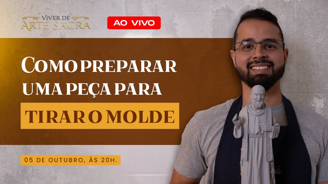 🔴 Como Preparar Uma Peça Pra Tirar o Molde 🔴 Com Pedro Freitas