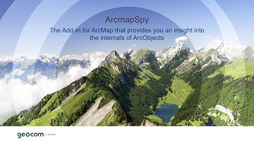 ArcmapSpy | AddIn for ArcMap