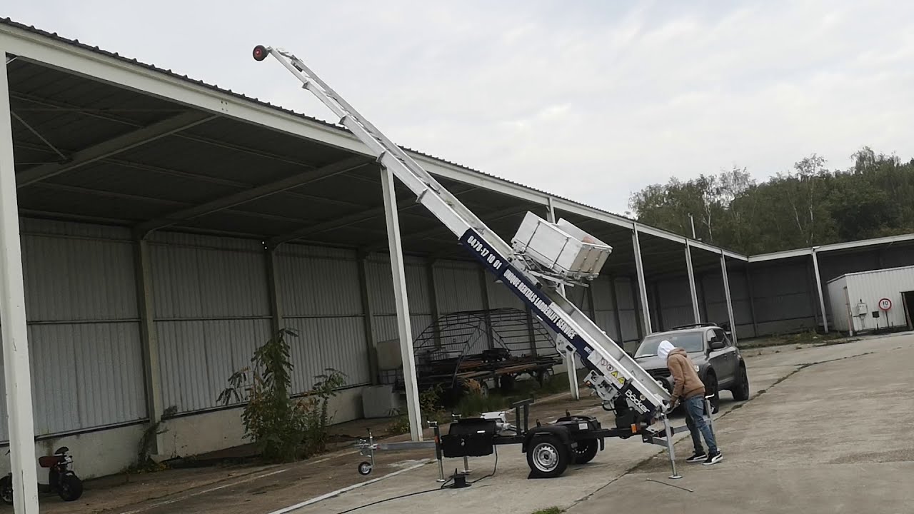 Nieuwe Treklift by Bocker de Ladderlift Junior Quick Test YouTube