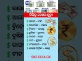 ଓଡ଼ିଆ ସାଧାରଣ ଜ୍ଞାନ || Gk Questions Answers || Knowledge #gk #generalknowledge #gktoday