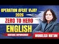 OPERATION AFCAT 2026 || SENTENCE IMPROVEMENT  || BY MONALISA MA'AM #afcat #2026  #afcat2026