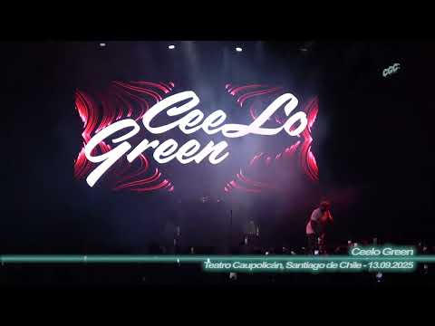 Ceelo Green - Crazy ( 4K - Teatro Caupolicán, Santiago de Chile - 13.09.2025 )