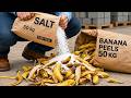 Not Everyone Knows This Secret Mix Salt With Banana Peels And Make A Million Dollars Creation Tips 
