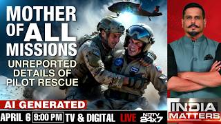 Mother Of All Missions | Unreported Details Of Pilot Rescue | India Matters