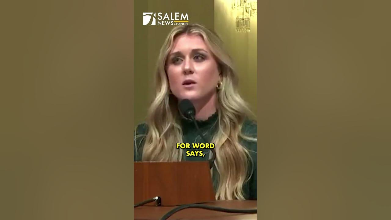 Riley Gaines testifies before congress about women’s locker rooms being