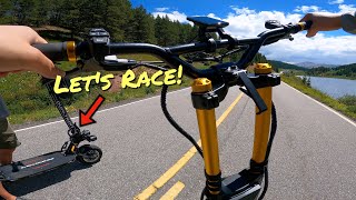 My Kaabo Wolf King Gtr Throttle Mashing Range Test