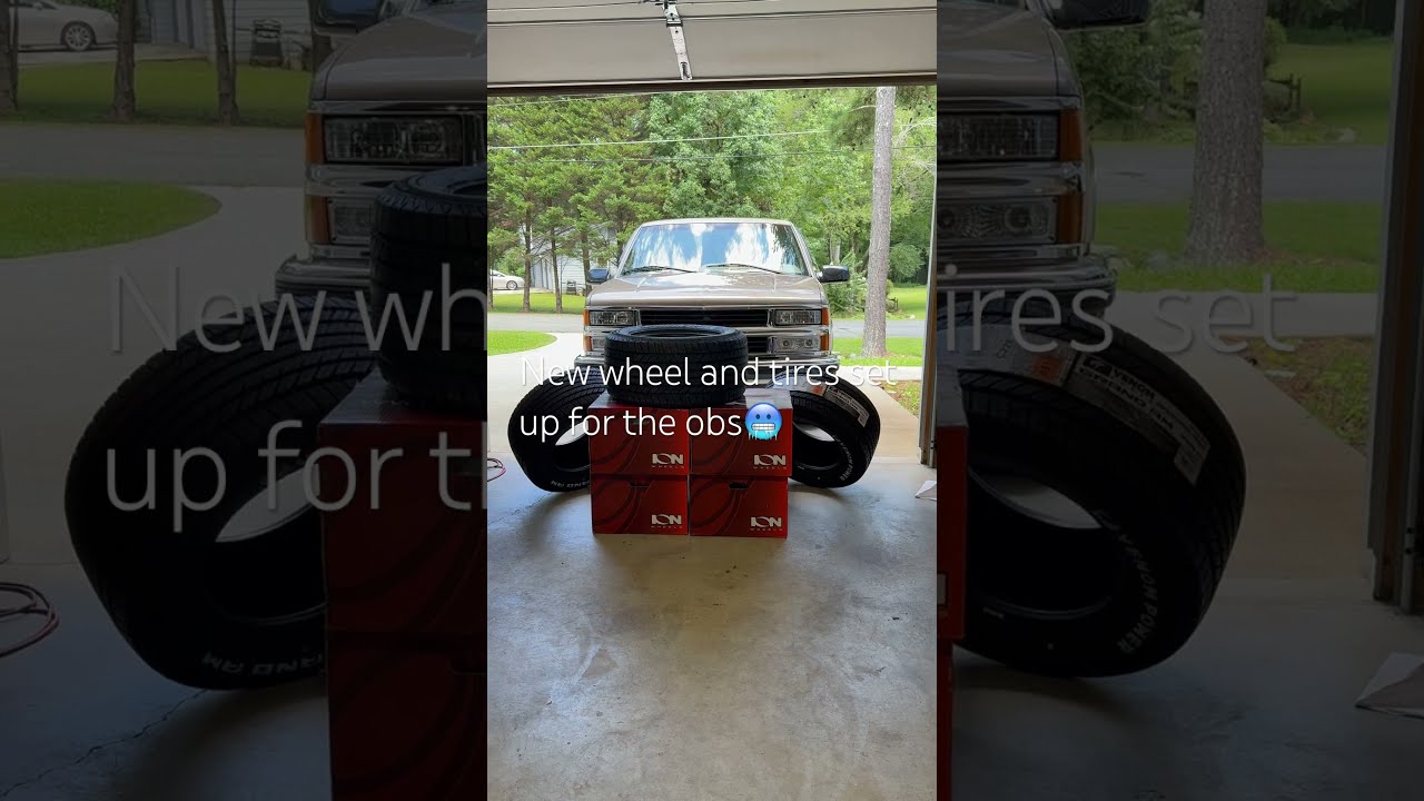 Obs Chevy C1500 Wheel And Tire Set Up Chevroletc1500