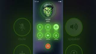 Prank Call Hulk | Fake Call Hulk screenshot 4