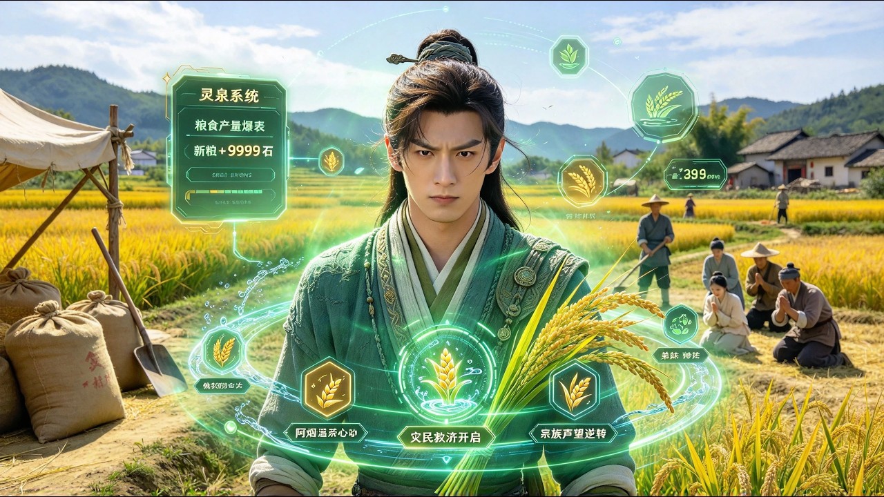 [Multi SUB] （全集）穿越到大周的顧凡被宗族壓榨，分家後獲得靈泉和大力丸，養活弟妹，培育新糧救災民，還和化名阿煙的西北王互生情意！#最火短剧推荐 #短剧全集 #精彩大陆短剧