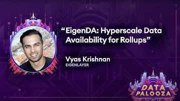 EigenDA: Hyperscale Data Availability for Rollups by Vyas Krishnan (Eigenlayer)