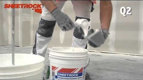 Quality levels Q1, Q2, Q3, Q4 of Eurogypsum standards with Sheetrock by USG