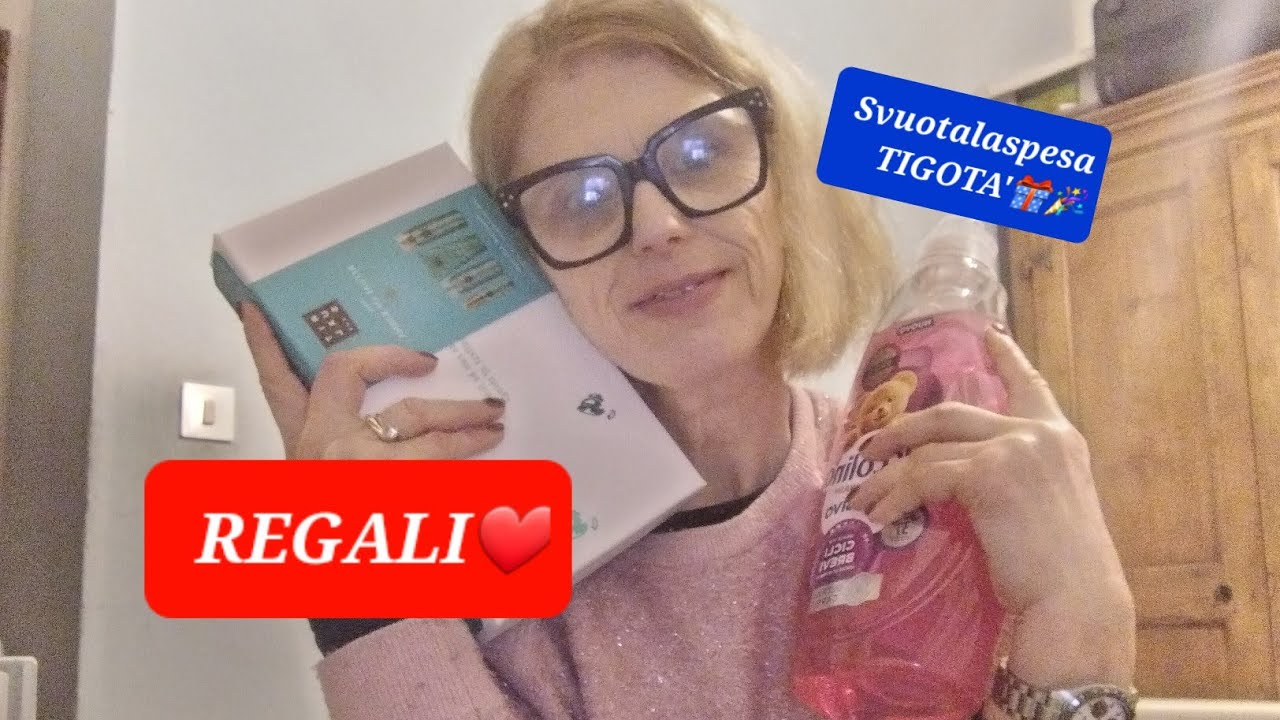 ❤REGALI SAN VALENTINO E SPESA  DA TIGOTA'🛩🐕...manca sempre qualcosa 🛑🎁