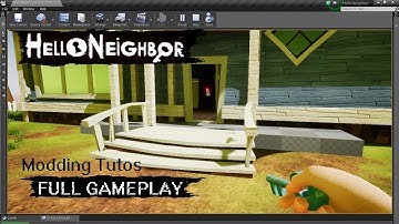 Prototype - FULL GAMEPLAY - Level 1 | Hello Neighbor Modding