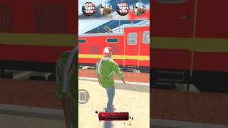 Indian Bike Driving 3d 🤯 Vs Indian Theft Auto || Train Driving Challenge #shorts #ytshorts #viral