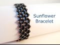 Sunflower Bracelet Tutorial