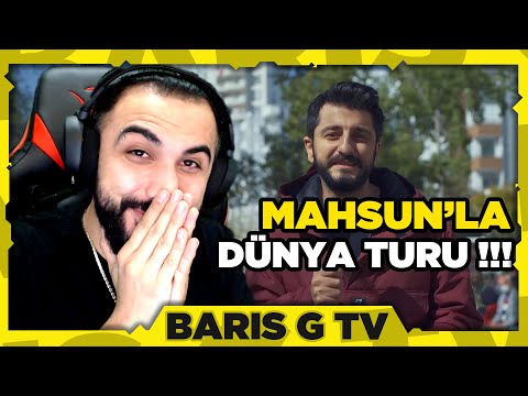 Barış G RÖPORTAJ ADAM - MAHSUN'LA DÜNYA TURU İZLİYOR !!