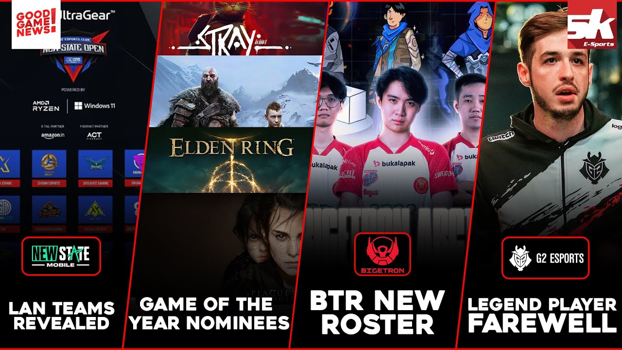 LAN teams revealed | Game of the year nominees | BTR new roster ...