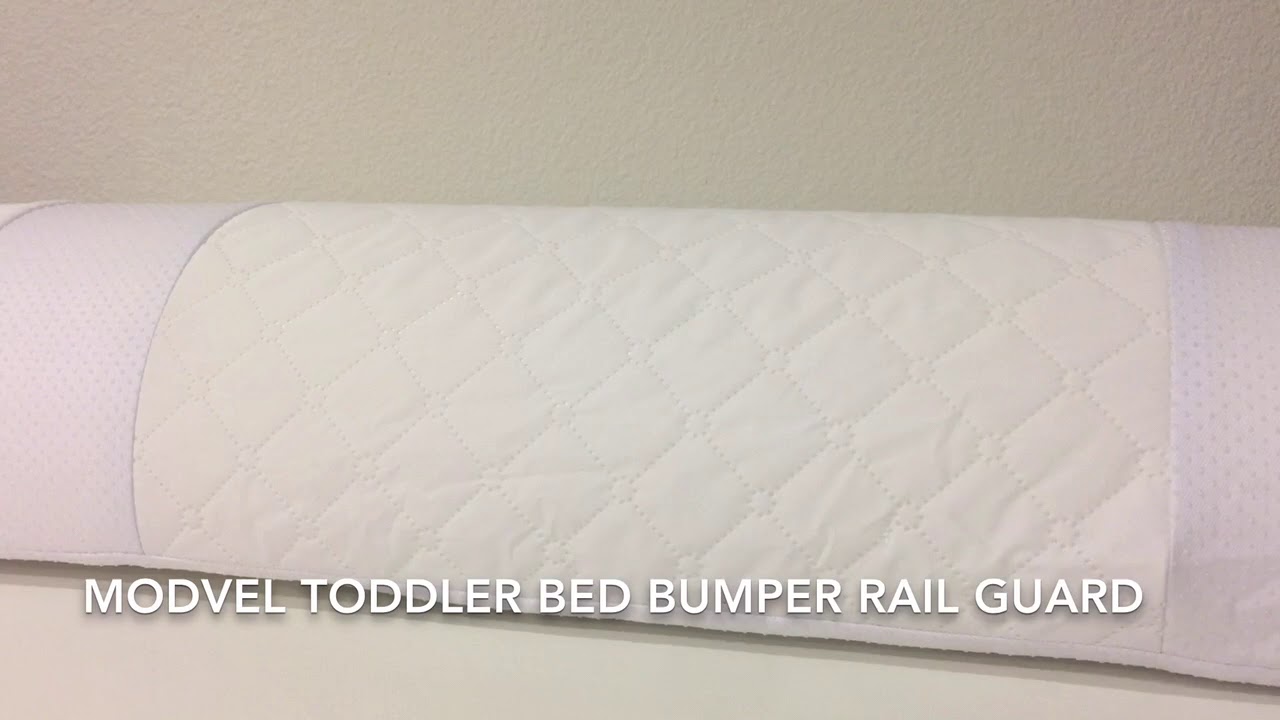 Modvel Toddler Bed Bumper Rail Guard YouTube