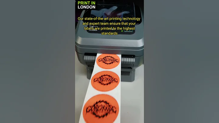 Label Printing in London - Fast and Custom Solutions!- Printing London