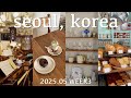 【韓国vlog】聖水・梨泰院・孔徳ひとりグルメ&カフェ巡り!カムジャタン|チュロナッツ|テジクッパ|コムタン|チーズケーキ| 2025年5月WEEK3