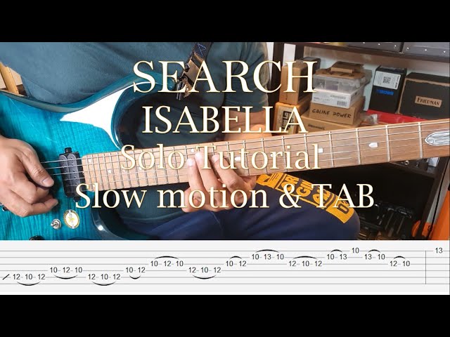 SEARCH - Isabella - Solo Tutorial Slow Motion & TAB class=