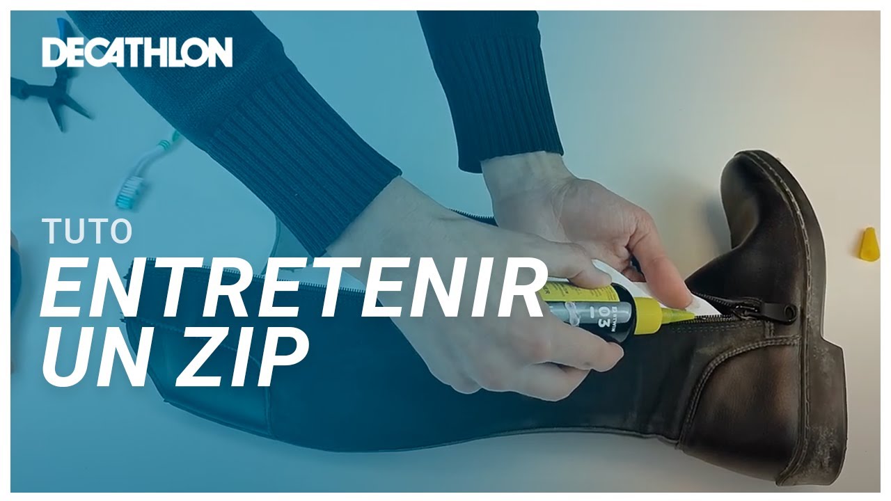 TUTO - Comment entretenir une fermeture éclair ? ⚡️ I Decathlon - YouTube