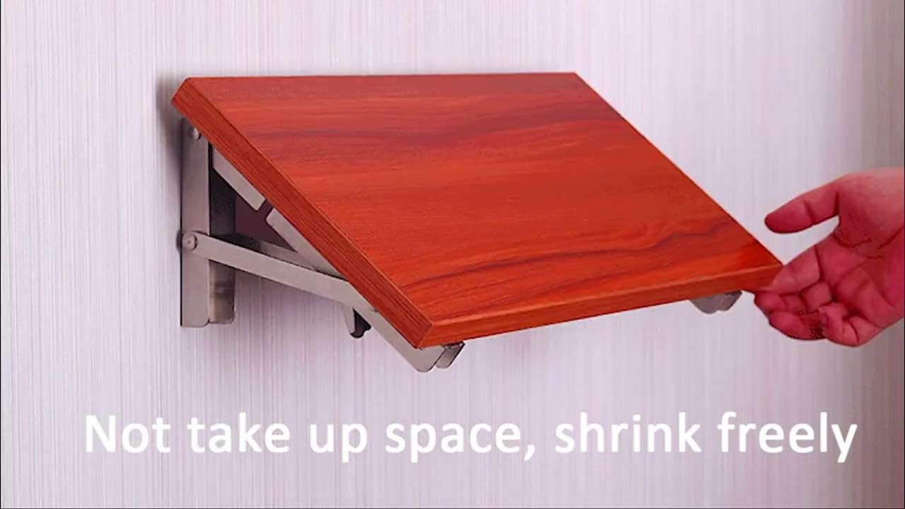 How to install Folding shelf bracket YouTube