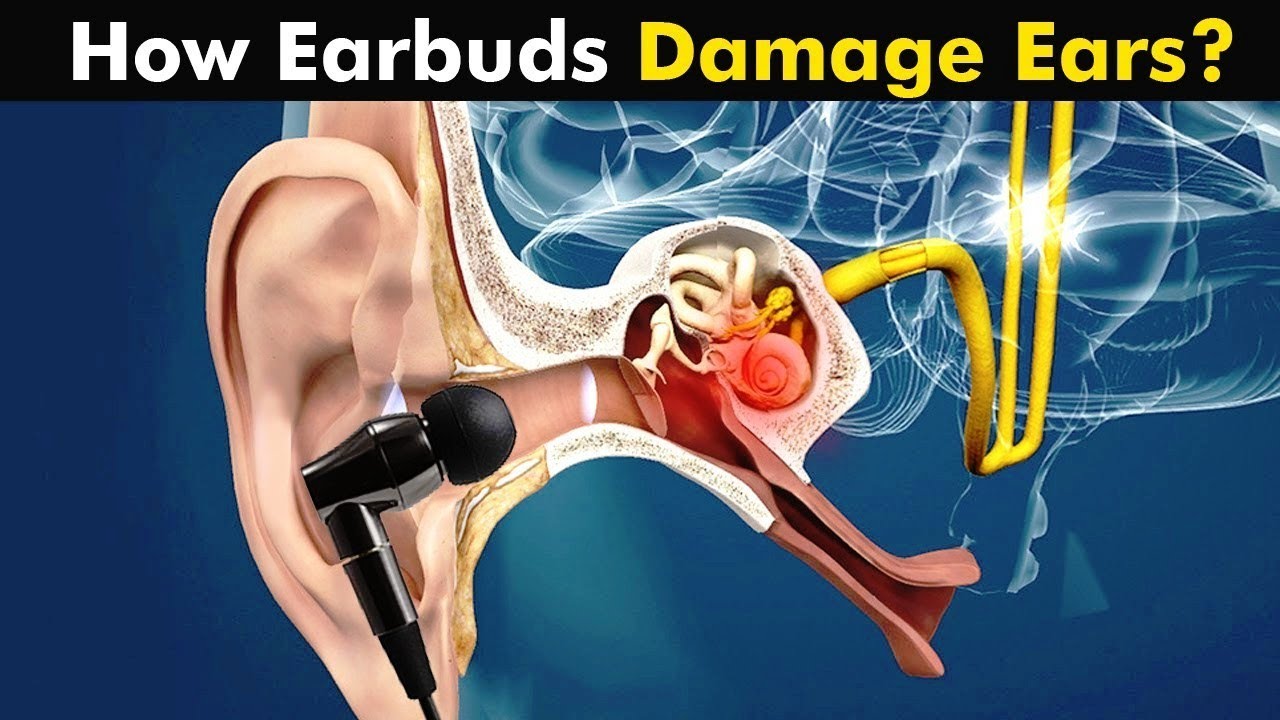 How earbuds damage our ears Are Earphones harmful Urdu Hindi by Health