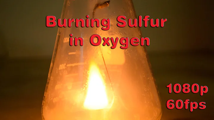Burning Sulfur in Oxygen