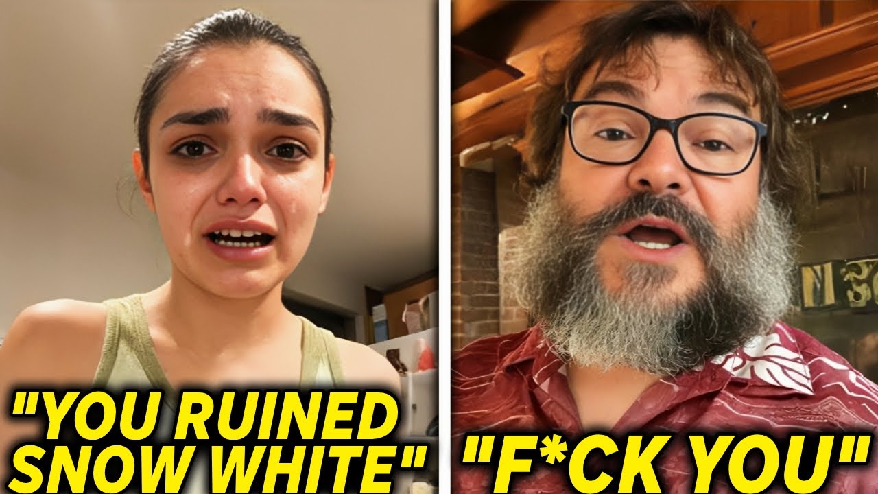 Rachel Zegler BREAKSDOWN After Jack Black Confronts Her