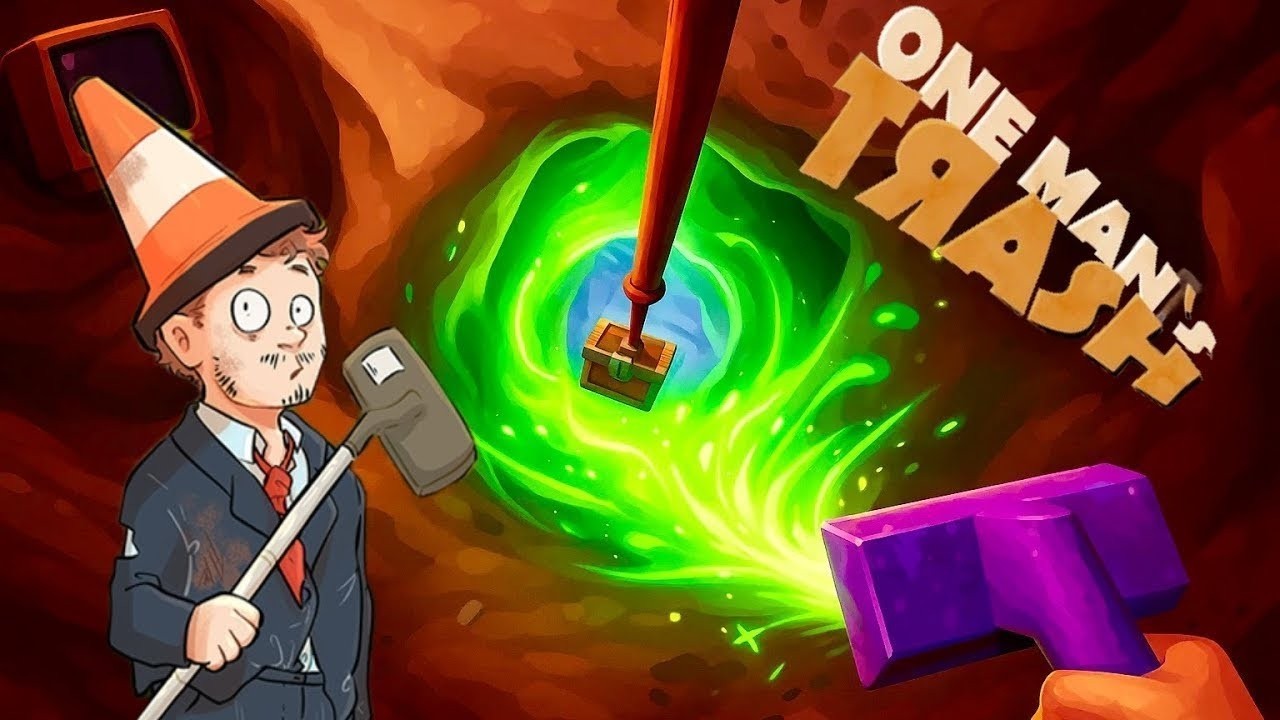 АСМР ищу флешку с биткоинами 100.000.000$ - One Man's Trash - ФИНАЛ