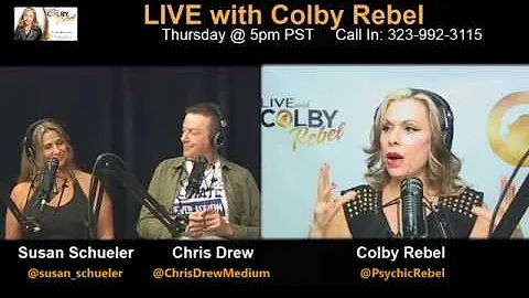 Chris Drew, Susan Schueler & Lorri Walker join Colby Rebel-10.17.17