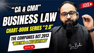 Ep. 16 CMA and CA Law Chart Book Series - The Companies Act, 2013  | Prof. Nitin Bhardwaj #Law_Baba