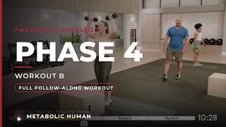 Metabolic Female 2.0 - Phase 4, Workout B | Full Follow-Along Workout