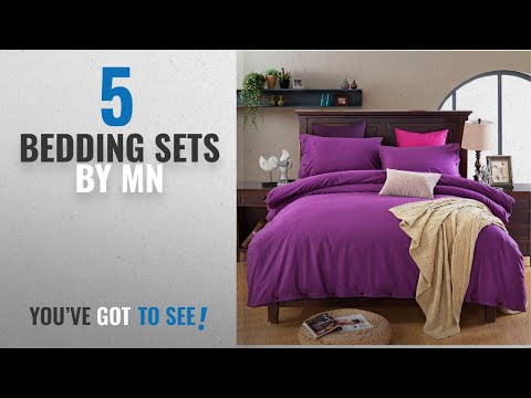 top-10-mn-bedding-sets-[2018]:-bedream-elegant-solid-color-ultra-soft-100%-cotton-duvet-cover-4