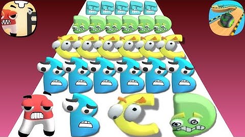 Top Play Store Games Playing | alphabet run ABC letter go | going balls | cartoon games #gameplay