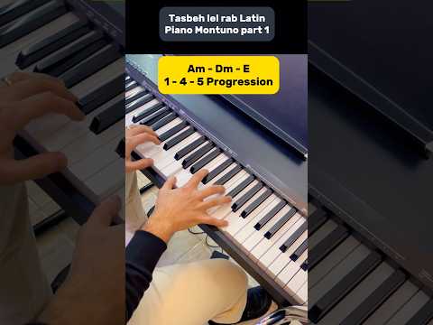 واخير ا تسبيح للرب Tasbeh Lel Rab LATIN PIANO MONTUNO Piano Musician Learning Latin 