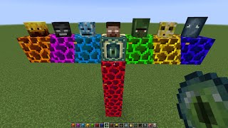 what if you create a SPIRAL HEROBRINE ZOMBIE in MINECRAFT