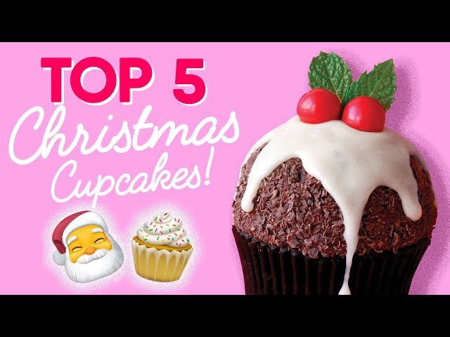 TOP 5 Christmas Cupcakes Compilation- The Scran Line