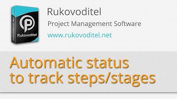 Field type "Automatic status" in Rukovoditel