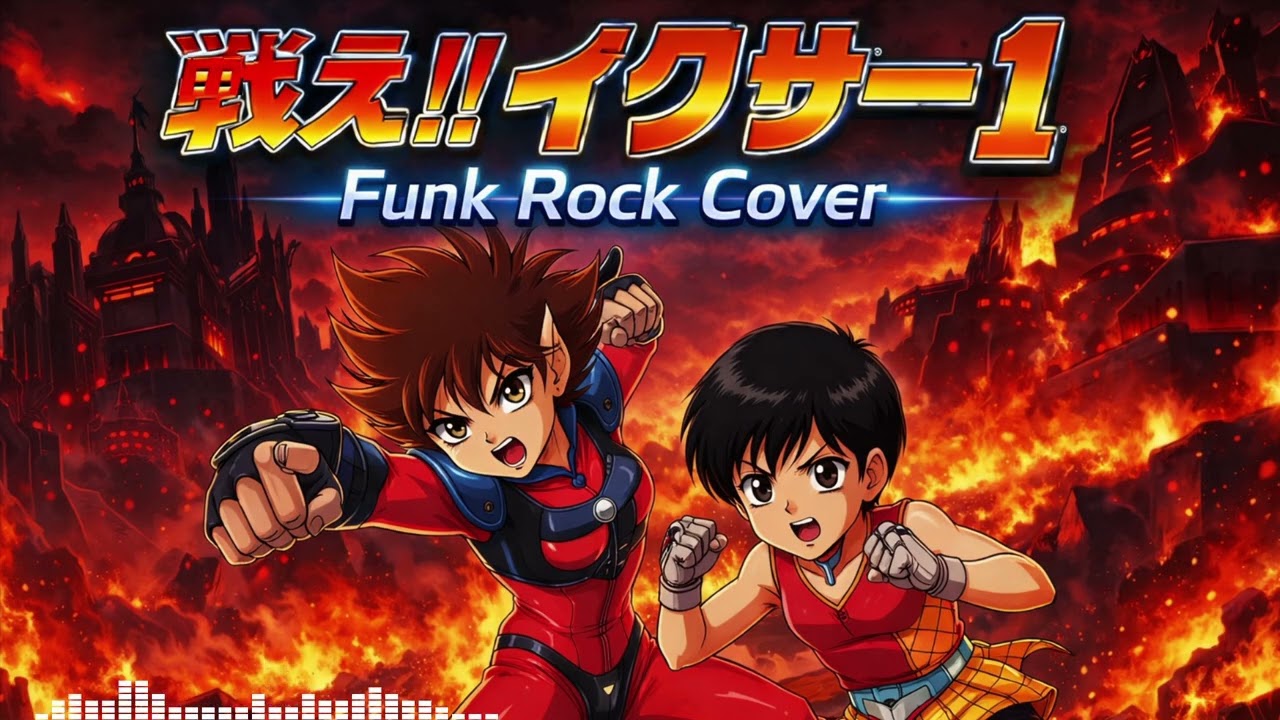 Iczer-1 Act3 (1987) OP 永遠のイクサー1 (Funk Cover) 戦え!!イクサー