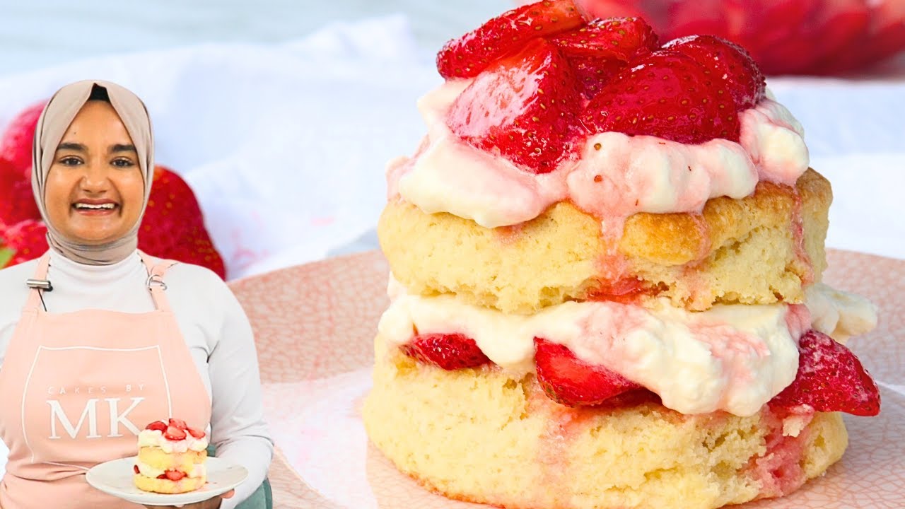 The most tender, refreshing STRAWBERRY SHORTCAKE recipe