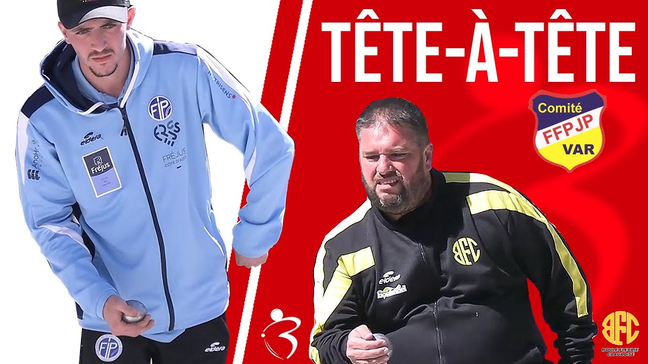 1ère demi-finale Adrien DELAHAYE vs Laurent MATRAGLIA : Championnat du Var de pétanque tête-à-tête